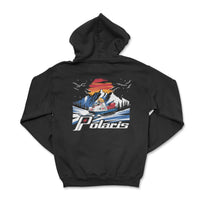 Vintage Polaris Snowmobile Zip-Up Hoodie - Goats Trail