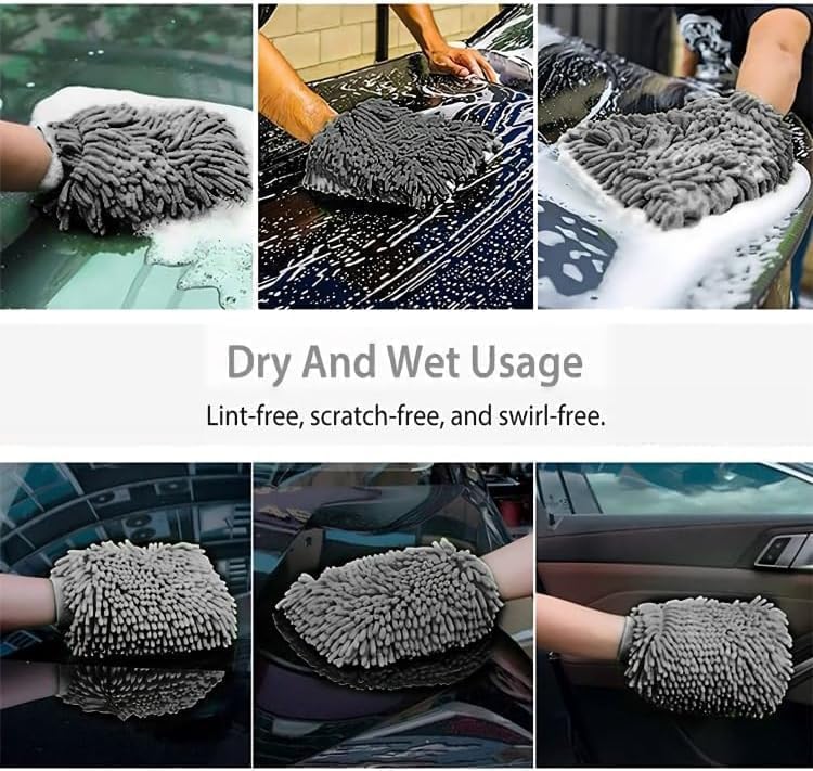 WASH & WHIPS Car Wash Kit - 5pcs - Goats Trail