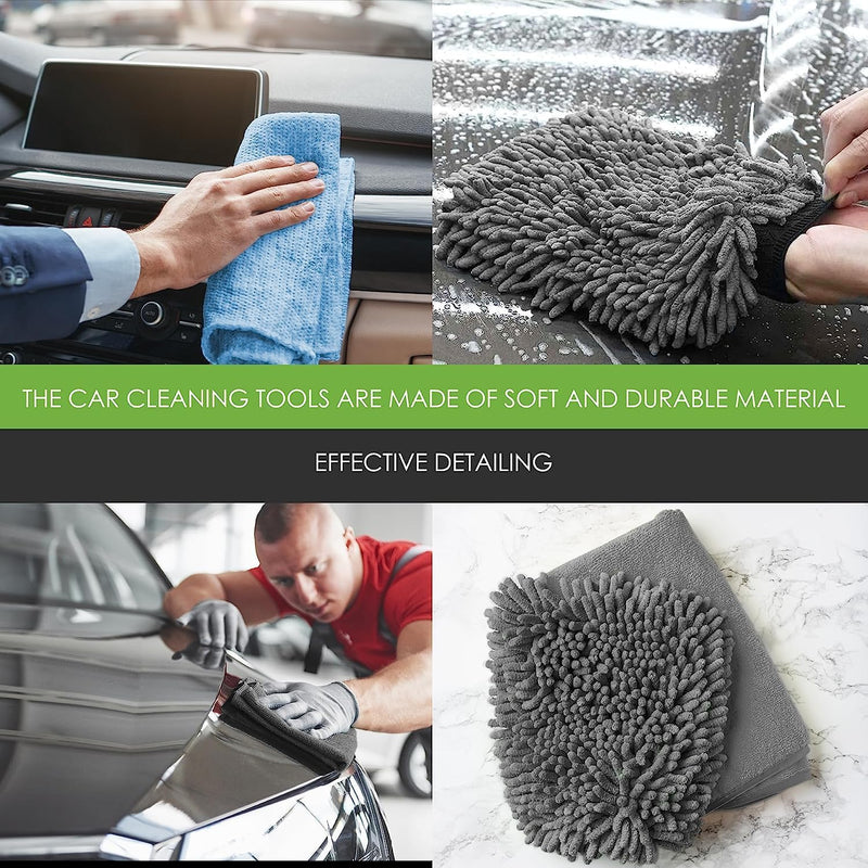 WASH & WHIPS Car Wash Kit - 5pcs - Goats Trail