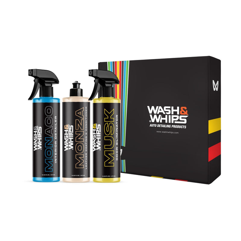 WASH & WHIPS CLEAN - Interior Car Wash Kit (Step 2) - Goats Trail