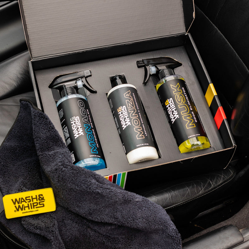 WASH & WHIPS CLEAN - Interior Car Wash Kit (Step 2) - Goats Trail