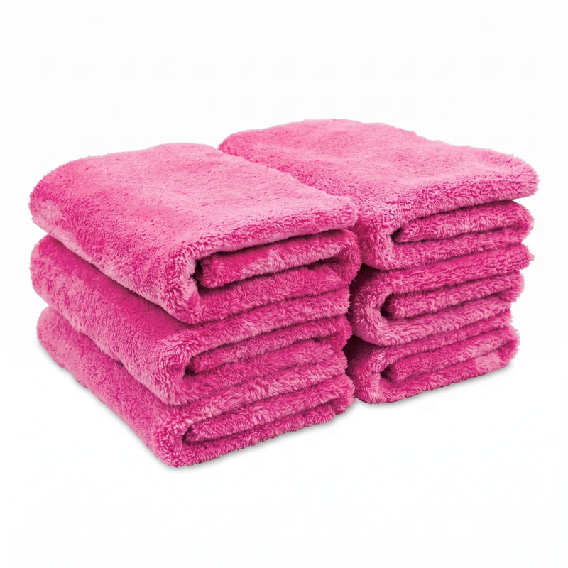 WASH & WHIPS Edgeless Microfiber Coral Fleece with Ultrasonic Edge 3 Pack - Goats Trail