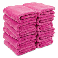WASH & WHIPS Edgeless Microfiber Coral Fleece with Ultrasonic Edge 3 Pack - Goats Trail