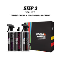 WASH & WHIPS Interior and Exterior 3 - Step Car Detailing System - Goats Trail