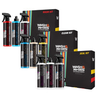 WASH & WHIPS Interior and Exterior 3 - Step Car Detailing System - Goats Trail
