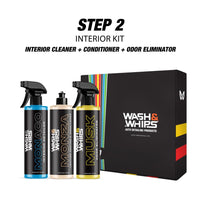 WASH & WHIPS Interior and Exterior 3 - Step Car Detailing System - Goats Trail