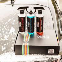 WASH & WHIPS Interior and Exterior 3 - Step Car Detailing System - Goats Trail