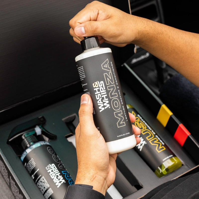 WASH & WHIPS Interior and Exterior 3 - Step Car Detailing System - Goats Trail