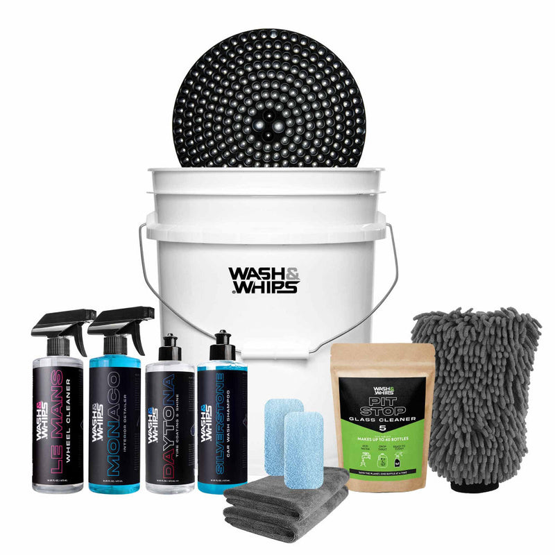 WASH & WHIPS New Car Care Kit - Goats Trail