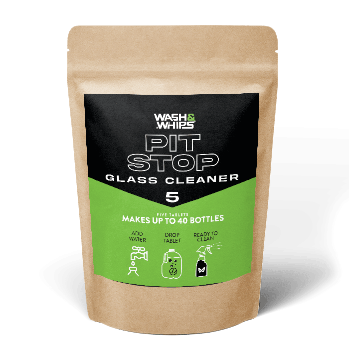 WASH & WHIPS Pit Stop Glass Cleaner/All Surface Cleaner Refill Tablets - Goats Trail