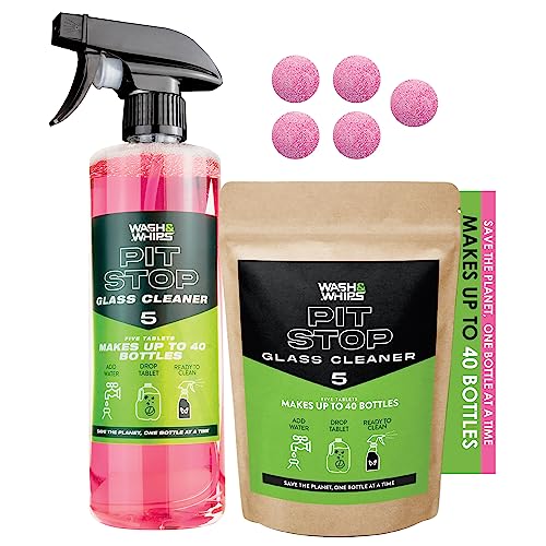 WASH & WHIPS Pit Stop Glass Cleaner/All Surface Cleaner Refill Tablets - Goats Trail