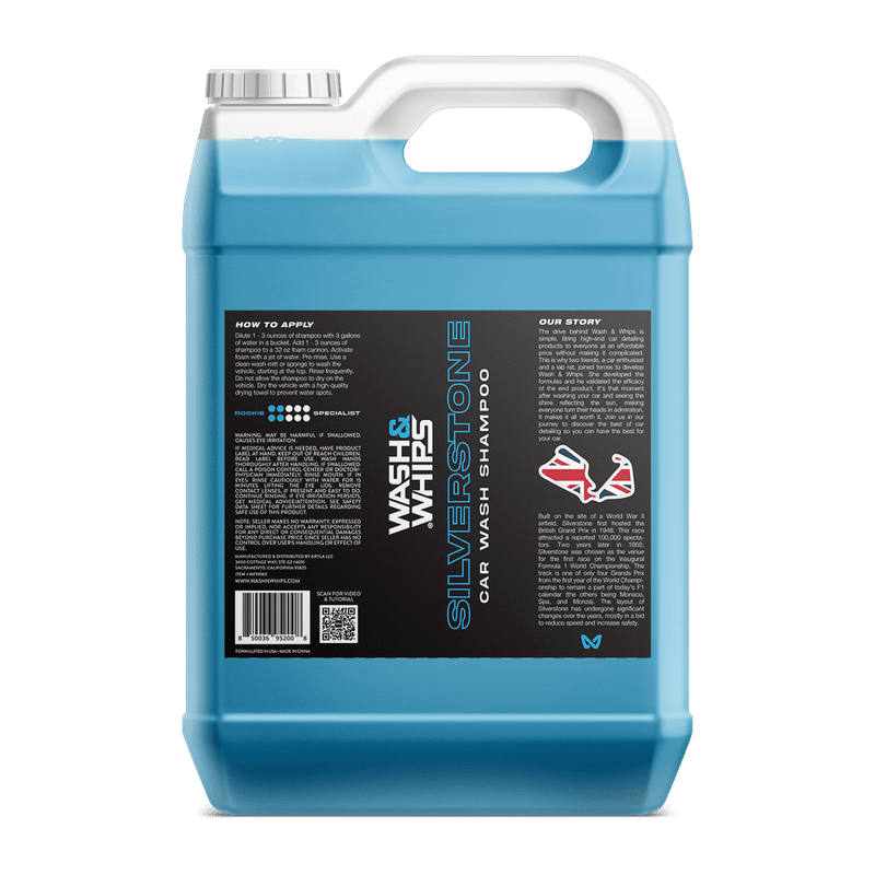 WASH & WHIPS Silverstone Car Wash Shampoo - Goats Trail