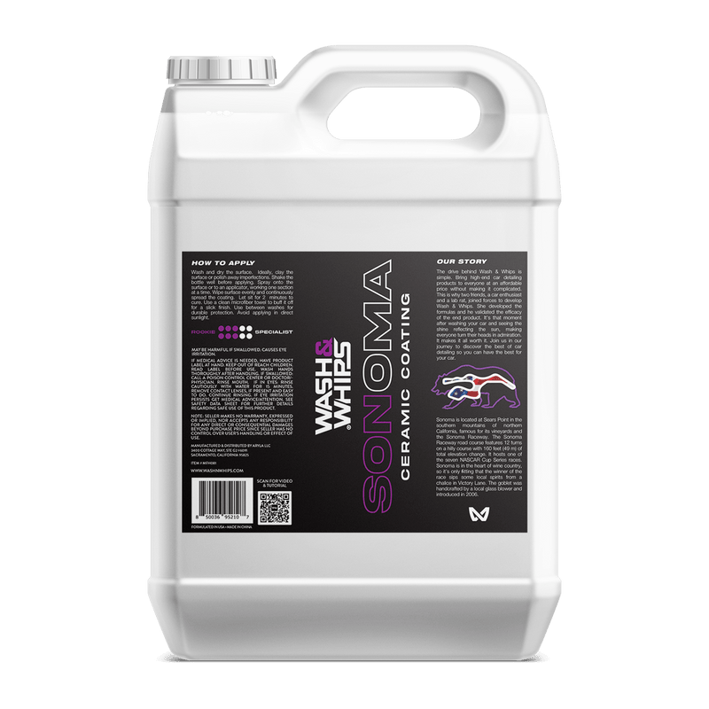 WASH & WHIPS Sonoma Ceramic Finishing Coating Spray - Goats Trail