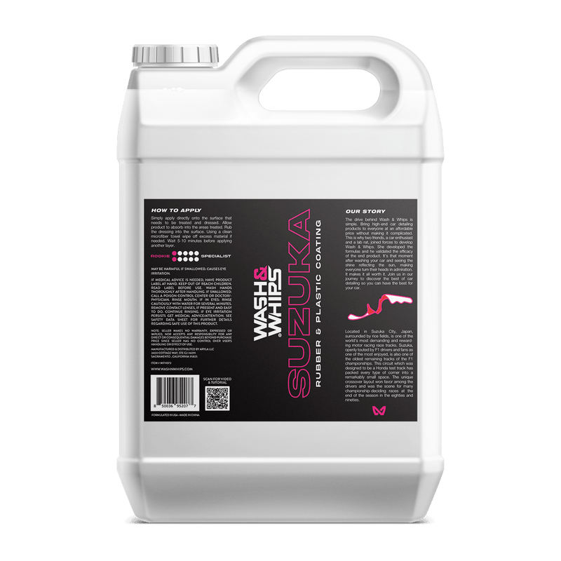 WASH & WHIPS Suzuka Rubber & Plastic Coating - Goats Trail