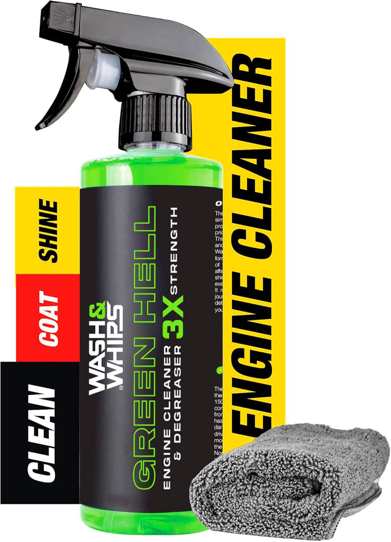 WASH&WHIPS Green Hell Engine Cleaner & Degreaser - Goats Trail