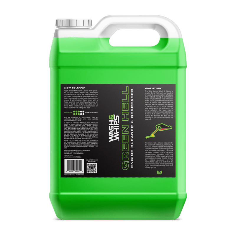 WASH&WHIPS Green Hell Engine Cleaner & Degreaser - Goats Trail