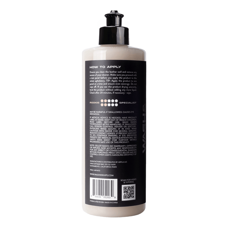 WASH&WHIPS Monza Leather Coating & Conditioner - Goats Trail