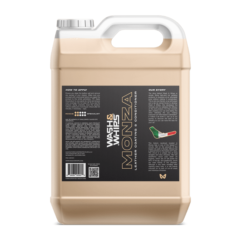 WASH&WHIPS Monza Leather Coating & Conditioner - Goats Trail