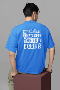 Where the Road Ends the Fun Begins Tee - Goats Trail