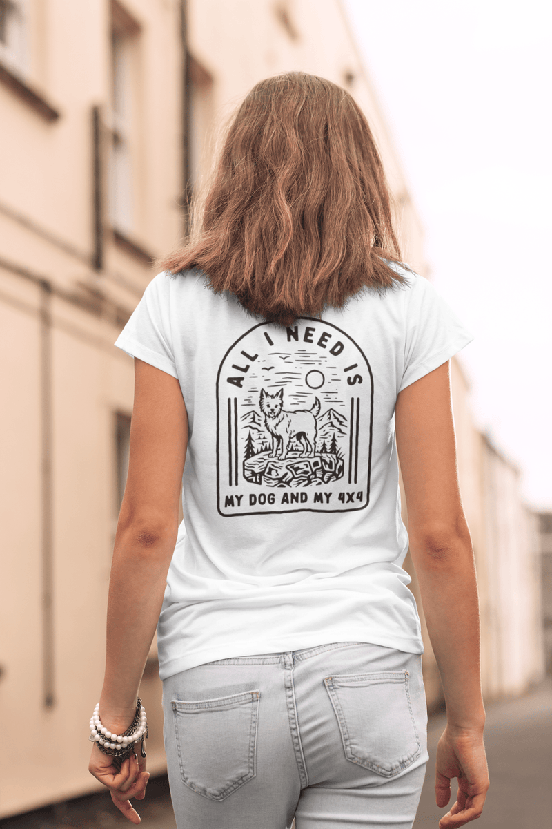 Who Let the Dogs Out - Offroad 4x4 Tee Shirt - Goats Trail