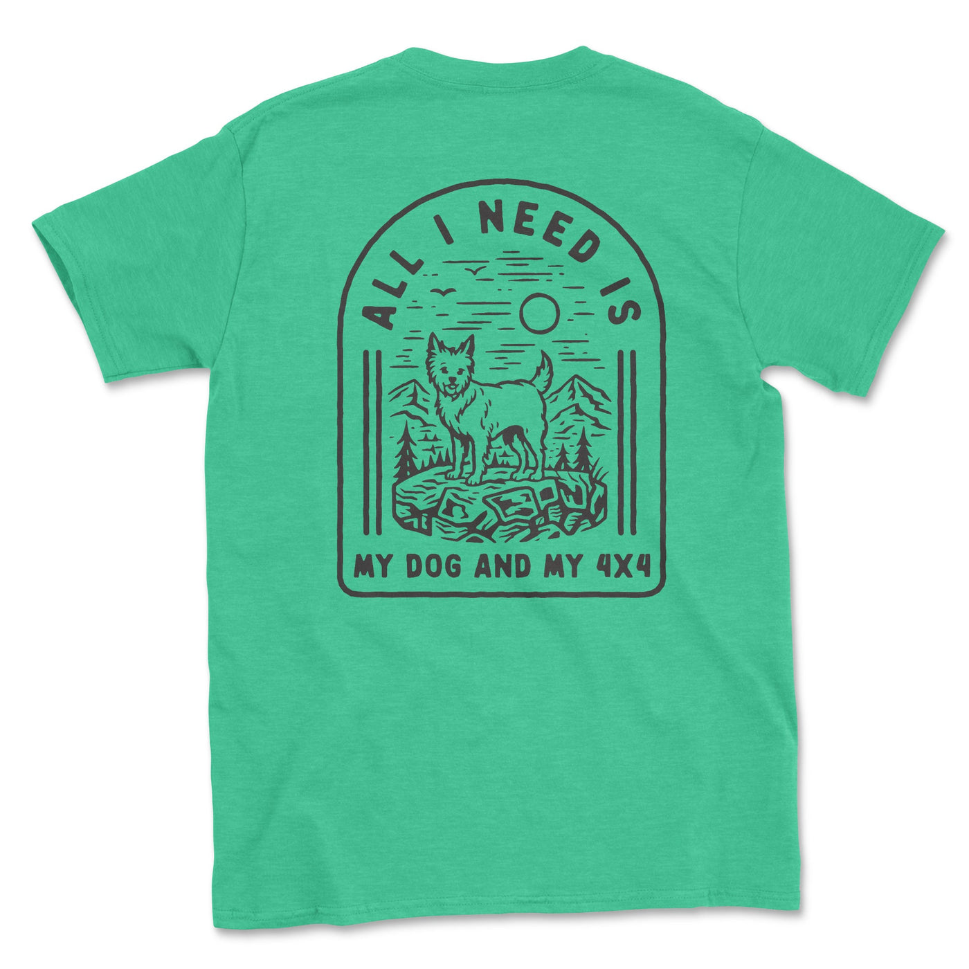Who Let the Dogs Out-Offroad 4x4 Tee Shirt - Goats Trail Off-Road Apparel Company