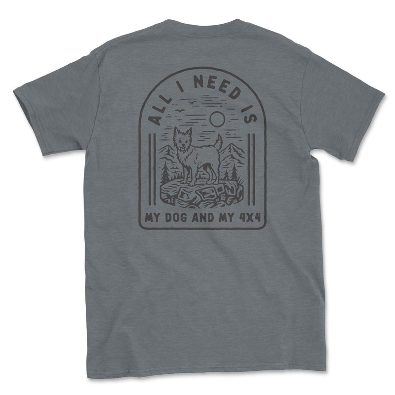 Who Let the Dogs Out - Offroad 4x4 Tee Shirt - Goats Trail