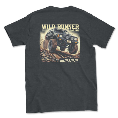 Wild Runner Racing Tee Shirt - Goats Trail Off - Road Apparel Company