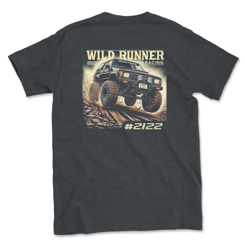 Wild Runner Racing Tee Shirt - Goats Trail