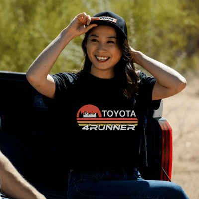Women’s Toyota 4Runner Off-Road Crop Top-4x4 Adventure Crop Top