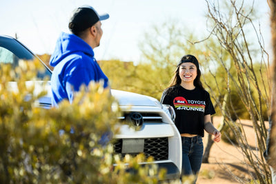 Women’s Toyota 4Runner Off-Road Crop Top-4x4 Adventure Crop Top