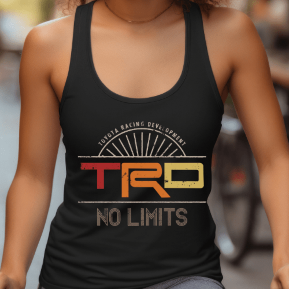 Women's Toyota TRD Racerback Tank : Inspired by the Drive Women's Tank Tops