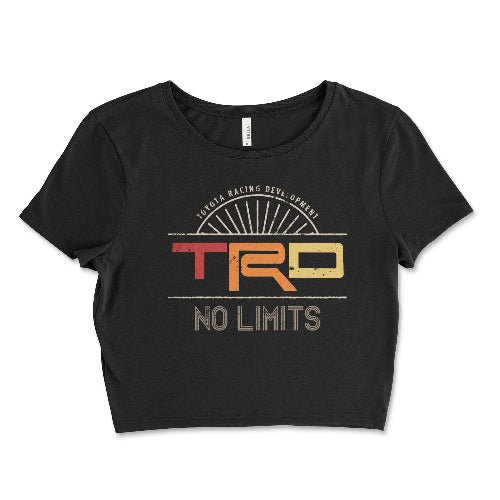 Women's TRD No Limits Crop Top-Empower Your Adventure Black / Small Crop Top