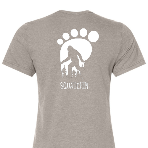 Women's Bigfoot Tee Shirt - Goats Trail Off - Road Apparel Company