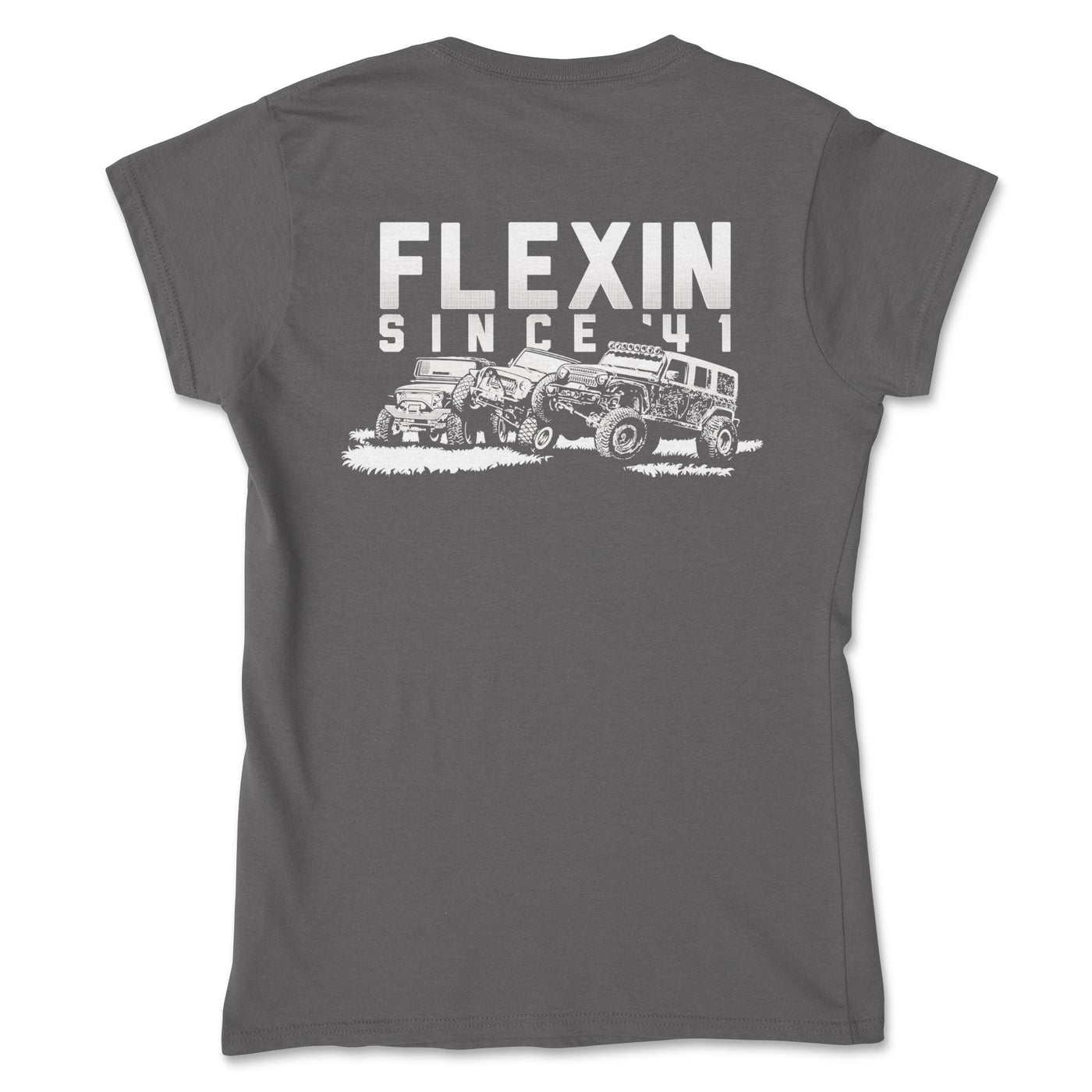 Women's Flexin' Since '41 Offroad Tee - Goats Trail Off - Road Apparel Company