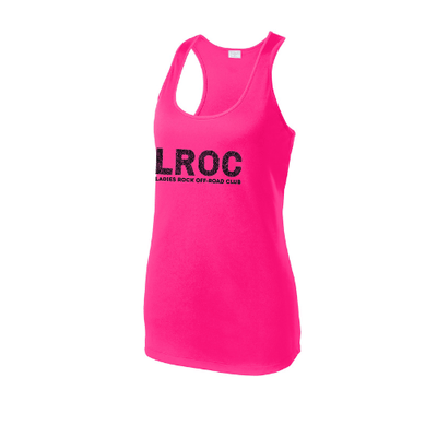 Women's LROC Sport - Tek Racerback Tank Top - Goats Trail Off - Road Apparel Company