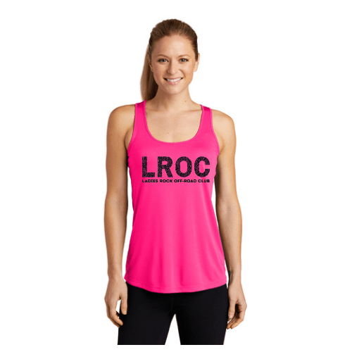 Women's LROC Sport - Tek Racerback Tank Top - Goats Trail Off - Road Apparel Company