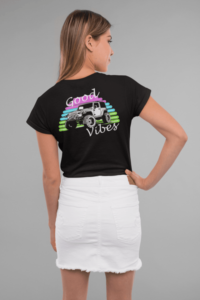 Women's Offroad Good Vibes 4x4 Tee - Goats Trail Off-Road Apparel Company