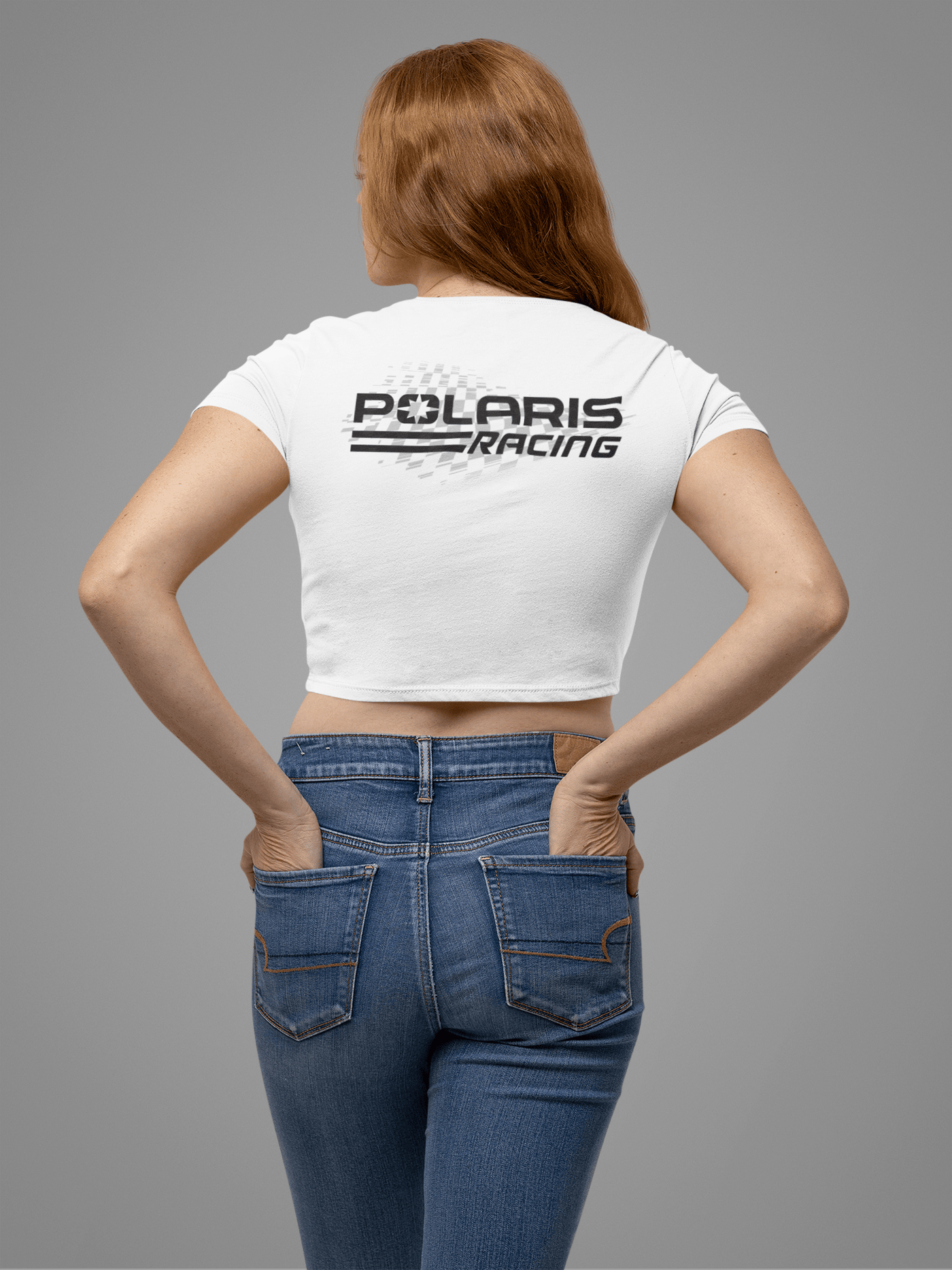 Women's Polaris Racing Crop Top - Goats Trail Off - Road Apparel Company