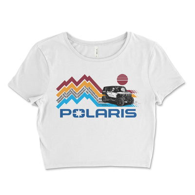 Women's Polaris SXS Adventure Ready Crop Top - Goats Trail Off - Road Apparel Company