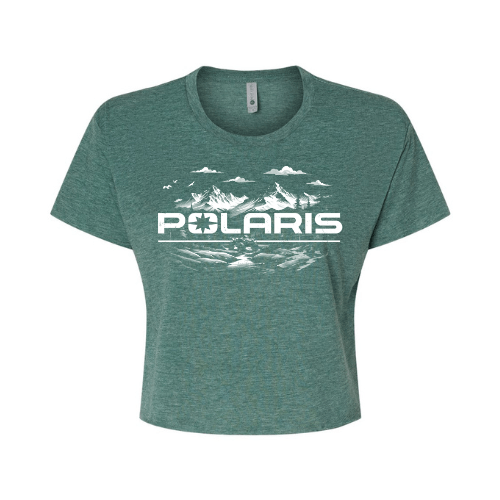 Women's Polaris UTV Offroad Crop Top - Goats Trail Off - Road Apparel Company