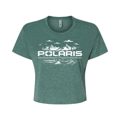 Women's Polaris UTV Offroad Crop Top - Goats Trail Off - Road Apparel Company