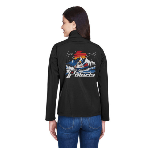 Women's Polaris Vintage Snowmobile 70's Jacket - Goats Trail Off - Road Apparel Company