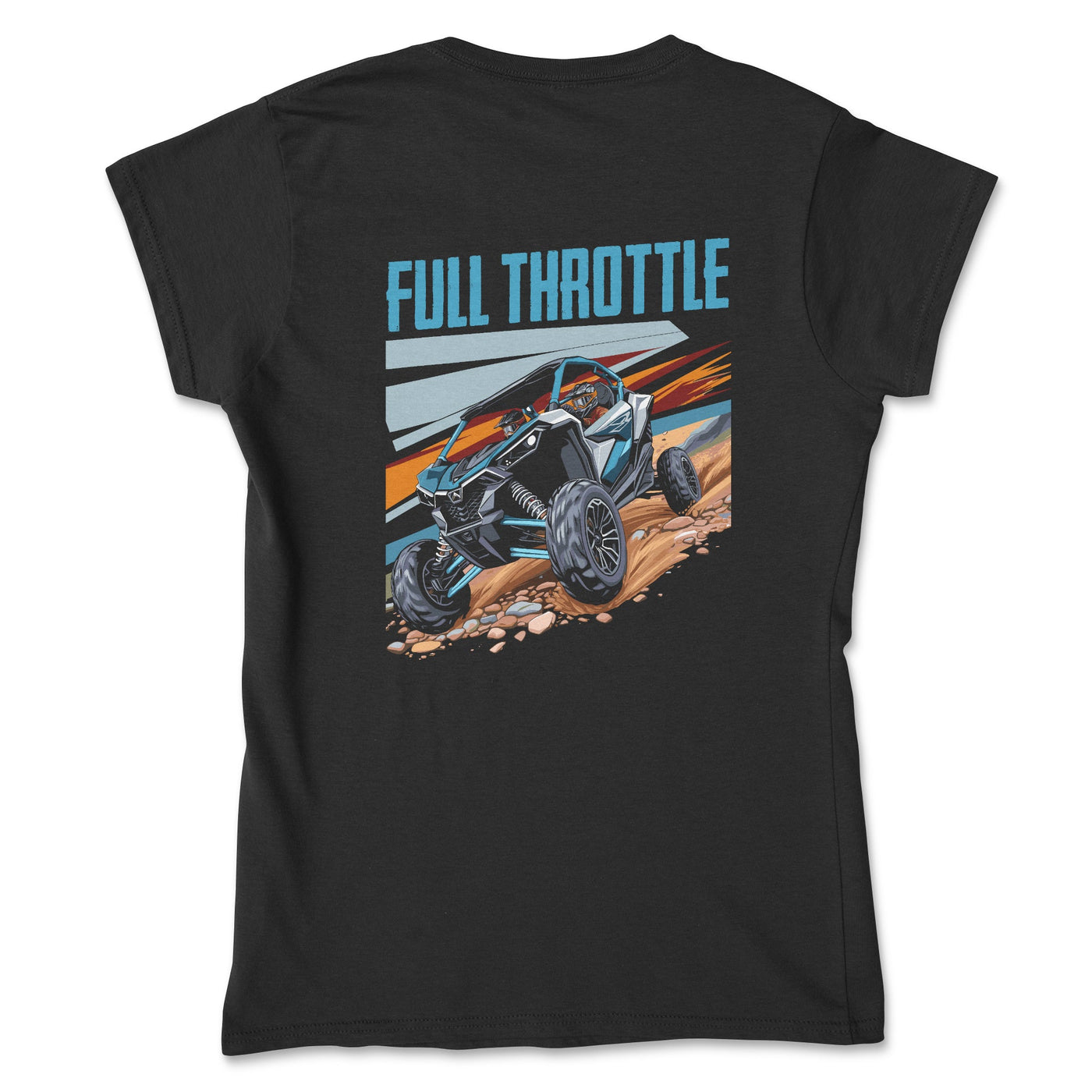 Women's SXS Full Throttle Offroad Tee - Goats Trail Off-Road Apparel Company