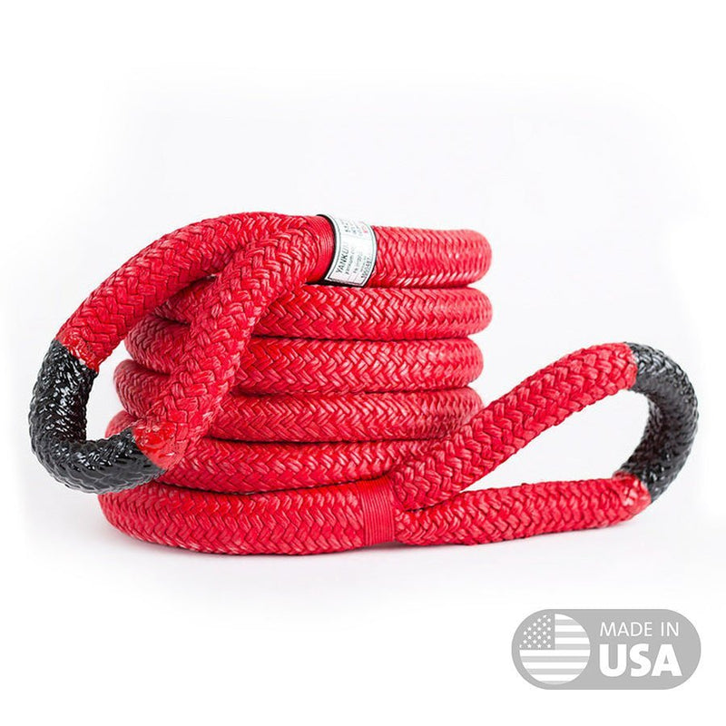 Yankum 1 1/4" Kinetic Recovery Rope "Mamba" - Made in the USA - Goats Trail