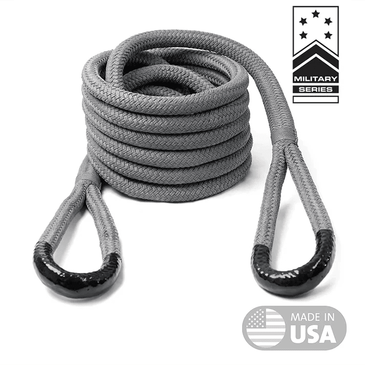 Yankum 1" Kinetic Recovery Rope "Rattler" - Made in the USA - Goats Trail