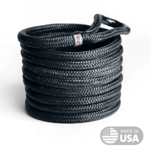 Yankum 1" Kinetic Recovery Rope "Rattler" - Made in the USA - Goats Trail