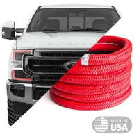 Yankum 1" Kinetic Recovery Rope "Rattler" - Made in the USA - Goats Trail