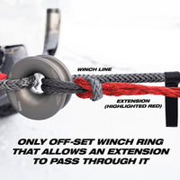 Yankum Offset Winch Snatch Ring - Goats Trail