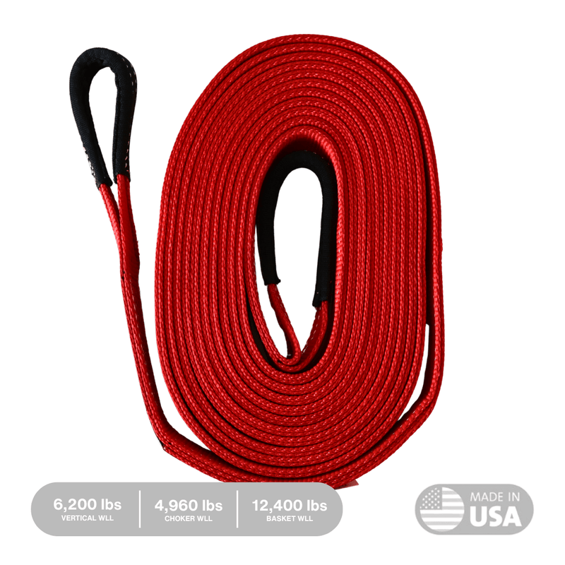 Yankum Ropes - 2" Flat Tow Strap "Viper" - Goats Trail