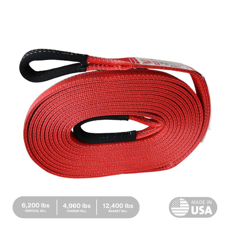 Yankum Ropes - 2" Flat Tow Strap "Viper" - Goats Trail
